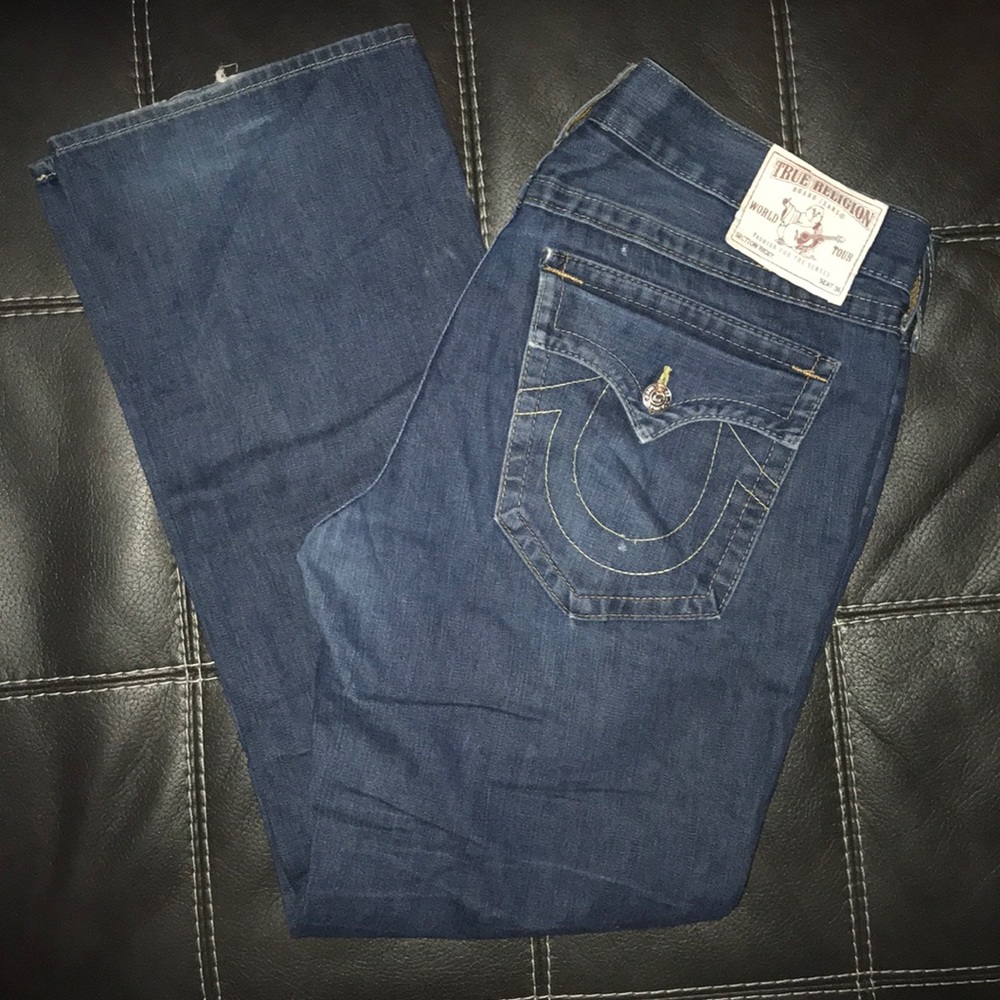 True Religion Men’s Ricky Jeans Sz 40 100% Cotton